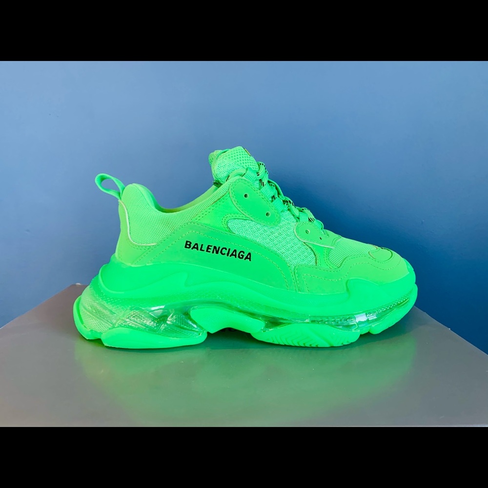 Balenciaga Triple S Neon Green